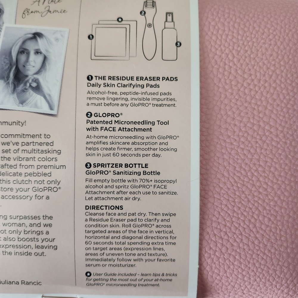 BEAUTYBIO X By Giuliana - Limited Edition On The Glo Set Microneedling Tool - Picture 6 of 10